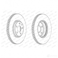 Тормозной диск FERODO Audi Q5 (8RB) 1 Кроссовер 2.0 Tfsi Hybrid Quattro 211 л.с. 2011 – 2024 DDF1996C-1 DD F1996C DDF1996C-1