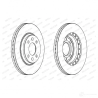 Тормозной диск FERODO DDF354 DDF3 54 DDF354-1 713047 - Изображение 1