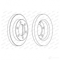 Тормозной диск FERODO DDF1016-1 711689 DDF1016 DDF101 6 - Изображение 1
