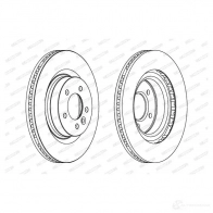 Тормозной диск FERODO DDF1432C-1 712122 DDF1432C-1 DDF1 432