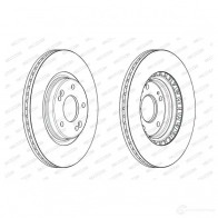 Тормозной диск FERODO 1424229635 D1 AG2 DDF2680C