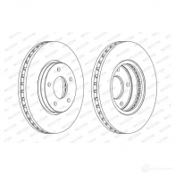 Тормозной диск FERODO Jaguar XJ (X308) 4 1996 – 2003 SEJ7N DDF1069C DD F1069C