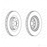 Тормозной диск FERODO 712537 DDF1 745 DDF1745-1 DDF1745 - Изображение 1