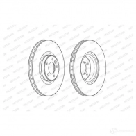 Тормозной диск FERODO DDF2601C-1 1193642082 CT4LVA DDF2 601C-1