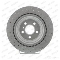 Тормозной диск FERODO 712896 DDF2205C DDF2205 C BQ7GC - Изображение 2