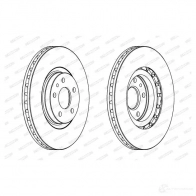 Тормозной диск FERODO DDF474-1 713157 DDF47 4 DDF474 - Изображение 1