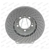 Тормозной диск FERODO 712801 DDF2020RC-1 DDF20 20RC-1 ZT5RI - Изображение 2