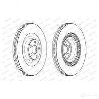 Тормозной диск FERODO DDF18 99C-1 DDF1899C-1 R6TSC4 Audi A6 (C6) 3 2004 – 2010