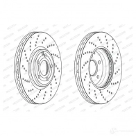 Тормозной диск FERODO 337CK LS Mercedes CLS (X218) 2 Универсал 3.0 CLS 350 BlueTEC / d (2126) 258 л.с. 2014 – 2025 4060426186272 DDF2054C-1