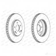 Тормозной диск FERODO DDF18 87 ddf18871 DDF1887-1 Audi A4 (B5) 1 Седан 2.4 Quattro 165 л.с. 1997 – 2000