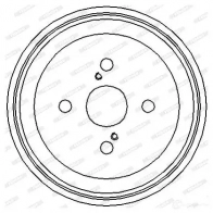Тормозной барабан FERODO FDR3 29088 FJAYU2T FDR329088 1193646376 - Изображение 4