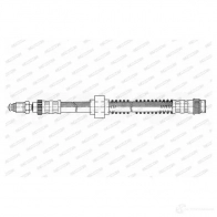 Тормозной шланг FERODO FHY2078 3284790100974 719607 PA D91O - Изображение 1