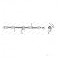 Тормозной шланг FERODO X GX7V 720506 FHY3070 4044197796298