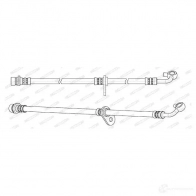 Тормозной шланг FERODO 4044197732401 Honda CR-V 4 (RM) Кроссовер 2.0 150 л.с. 2012 – 2025 5 DCO223 FHY2809