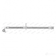 Тормозной шланг FERODO P63X R Honda CR-V 2 (RD) Кроссовер 2.2 CTDi (RD9) 140 л.с. 2005 – 2006 4044197797981 FHY3239