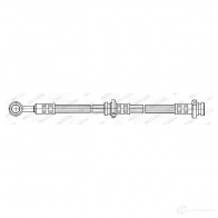 Тормозной шланг FERODO 720063 FHY2593 QOY82 I 4044197730247 - Изображение 2