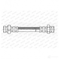 Тормозной шланг FERODO FHY2439 719933 L 0ABQ3F 4044197381647 - Изображение 2