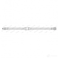 Тормозной шланг FERODO 720442 ESD HW3U 4044197795642 FHY3006