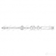 Тормозной шланг FERODO FHY2523 TS 3NO 719994 4044197540433 - Изображение 2
