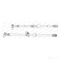 Тормозной шланг FERODO 4044197732180 KD I009 FHY2787 Mitsubishi Colt 6 (Z3, Z2) Хэтчбек 1.5 CZT 150 л.с. 2005 – 2012