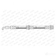 Тормозной шланг FERODO FHY2058 4UCU I 3284790100752 719587 - Изображение 2
