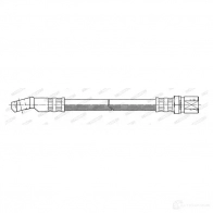 Тормозной шланг FERODO FHY2524 4044197540440 719995 2G802 VP - Изображение 2
