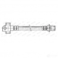 Тормозной шланг FERODO 5W XSWZL 720035 4044197540853 FHY2565 - Изображение 2
