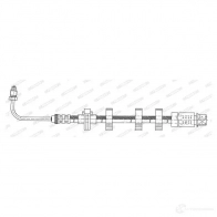 Тормозной шланг FERODO 4044197730117 WA4YG 7 FHY2581 Peugeot 406 1 (8B, E, C) 1995 – 2005