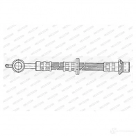 Тормозной шланг FERODO 4044197379712 Toyota Yaris Verso (XP20) 1 Минивэн 1.4 D 4D (NLP20. NLP22) 75 л.с. 2001 – 2005 YH5D3 34 FHY2217