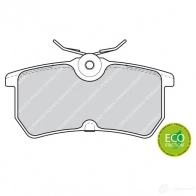 Тормозные колодки дисковые, комплект FERODO 233 53 FDB1319 P6NB8N 715984 - Изображение 2
