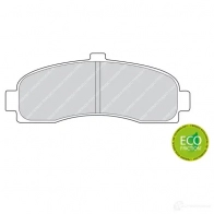 Тормозные колодки дисковые, комплект FERODO 717090 GCSQU12 2 1626 FDB859 - Изображение 2