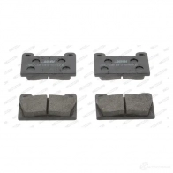 Тормозные колодки дисковые, комплект FERODO CKWCU 2 0561 FDB461 716824 - Изображение 2