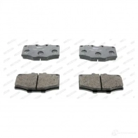 Тормозные колодки дисковые, комплект FERODO FVWXDB 2 0852 716491 FDB288 - Изображение 2