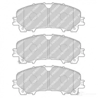 Тормозные колодки дисковые, комплект FERODO FDB4998 22118 2 2117 Nissan X-Trail (T32) 3 Кроссовер 1.6 dCi ALL MODE 4x4 i (NT32) 130 л.с. 2014 – 2024