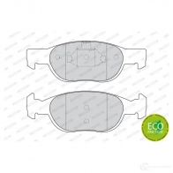 Тормозные колодки дисковые, комплект FERODO 715940 21 930 FDB1160 21931 - Изображение 2