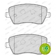 Тормозные колодки дисковые, комплект FERODO 2 3973 RMQ786 FDB4069 716587 - Изображение 8