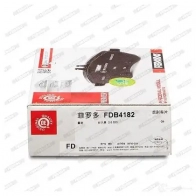 Тормозные колодки дисковые, комплект FERODO JNA4B 2 4820 FDB4182 716627 - Изображение 10