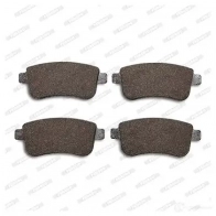 Тормозные колодки дисковые, комплект FERODO JNA4B 2 4820 FDB4182 716627 - Изображение 14