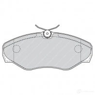 Тормозные колодки дисковые, комплект FERODO FVR1515 721649 FDB1515 230 99 - Изображение 6