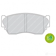 Тормозные колодки дисковые, комплект FERODO 21658 FDB763 2165 7 717022 - Изображение 2