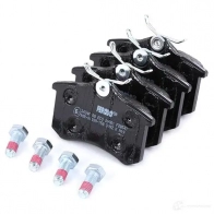 Тормозные колодки дисковые, комплект FERODO IHVWA3 2 0961 FDB541 716908 - Изображение 3