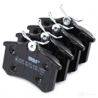 Тормозные колодки дисковые, комплект FERODO IHVWA3 2 0961 FDB541 716908 - Изображение 4