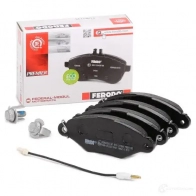 Тормозные колодки дисковые, комплект FERODO 21981 715933 219 80 FDB1135 - Изображение 2