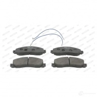 Тормозные колодки дисковые, комплект FERODO FDB414 20 926 FVR414 721698 - Изображение 3