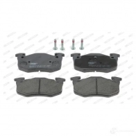 Тормозные колодки дисковые, комплект FERODO 717100 21 600 FDB877 N0HSF - Изображение 2