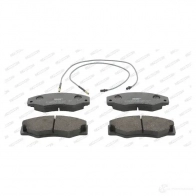 Тормозные колодки дисковые, комплект FERODO 210 16 FDB534 716903 21086 - Изображение 2