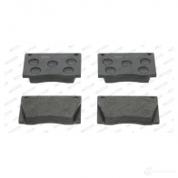 Тормозные колодки дисковые, комплект FERODO 717109 FDB9 20 027 TMYA82 - Изображение 2