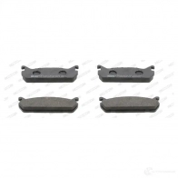 Тормозные колодки дисковые, комплект FERODO FDB654 716973 A45V1 215 59 - Изображение 2
