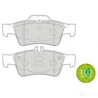 Тормозные колодки дисковые, комплект FERODO 23335 233 34 FDB1526 716129 - Изображение 6
