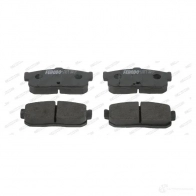 Тормозные колодки дисковые, комплект FERODO 21714 2171 3 FDB796 717041 - Изображение 2